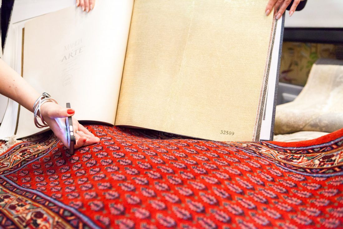 лекция «Персидские ковры, уникальные и универсальные» в Центре Дизайна Мануфактура 5 Ампир Декор