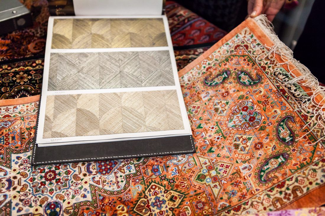 лекция «Персидские ковры, уникальные и универсальные» в Центре Дизайна Мануфактура 5 Ампир Декор