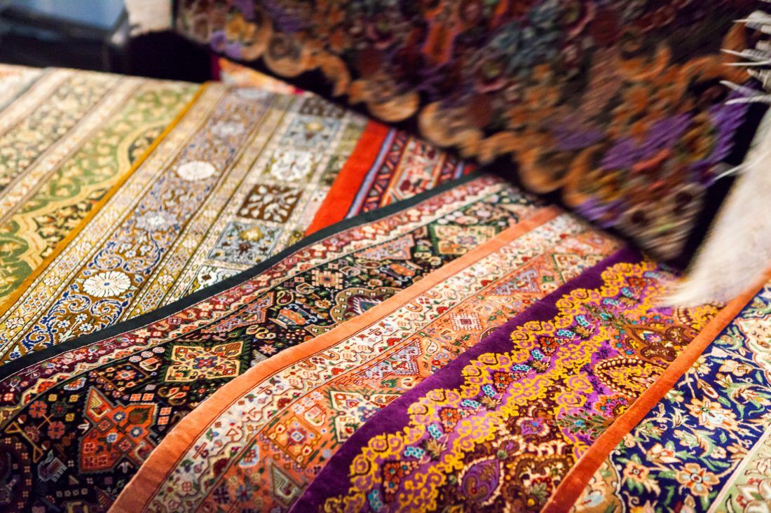 лекция «Персидские ковры, уникальные и универсальные» в Центре Дизайна Мануфактура 5 Ампир Декор