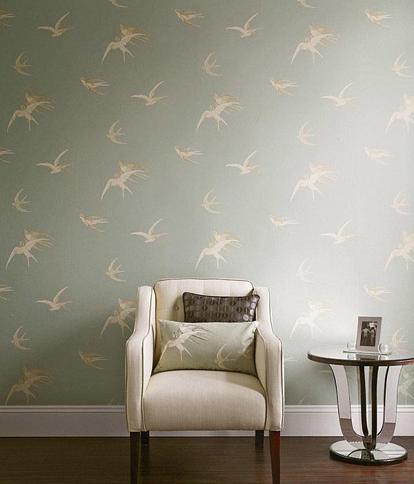 порхающие ласточки из коллекции Vintage от Sanderson