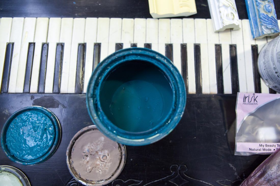 мастер-класс Михаила Дудина по декорированию лепнины в Центре Дизайна Мануфактура 5 Ампир Декор