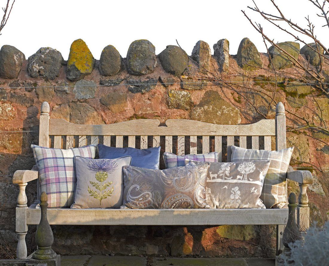 Ткани в стиле «кантри» из коллекции Boutique Highlands английского бренда Voyage Decoration