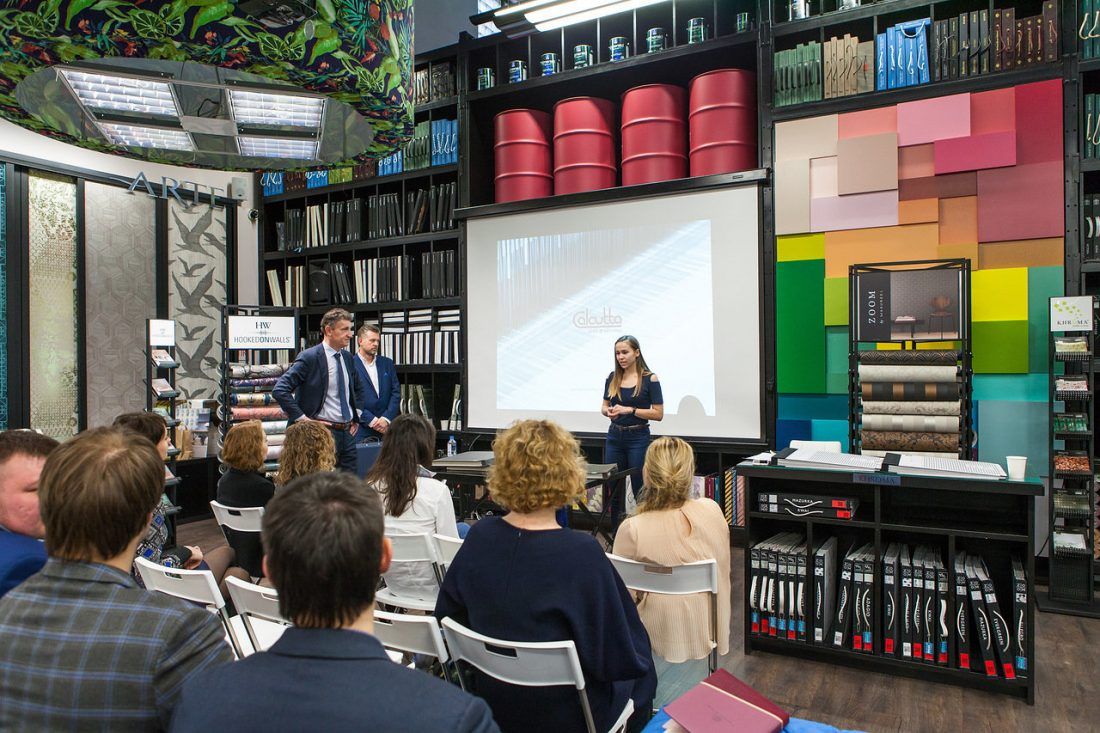 презентация фабрики Calcutta в Ампир Декор