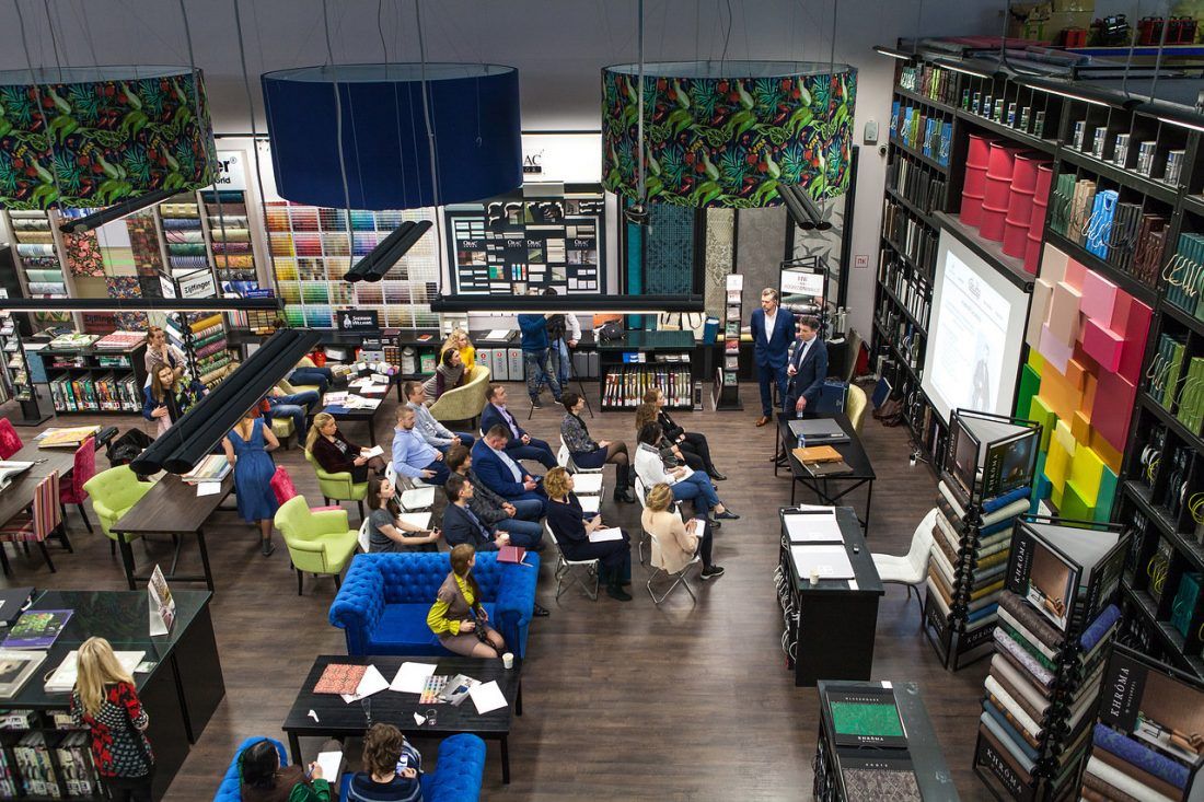 презентация фабрики Calcutta в Ампир Декор