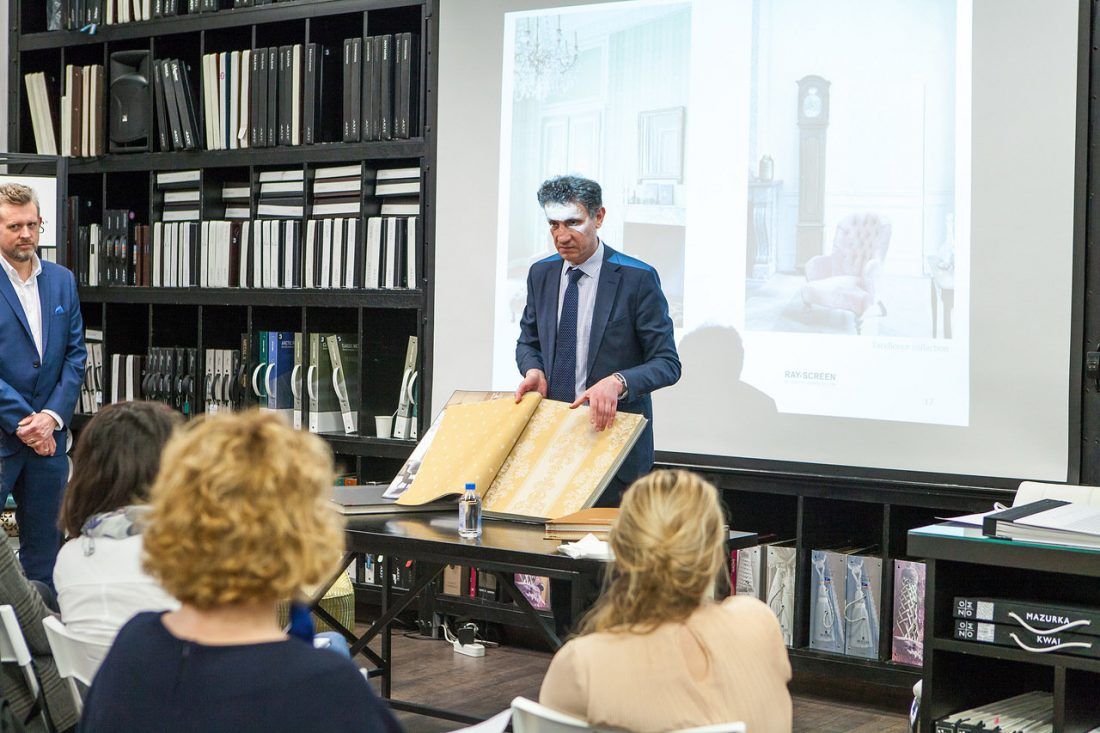 презентация фабрики Calcutta в Ампир Декор