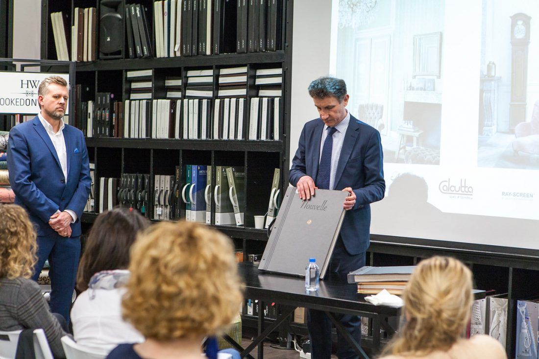 презентация фабрики Calcutta в Ампир Декор