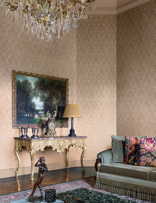 текстильные обои Nouvelle в интерьере
