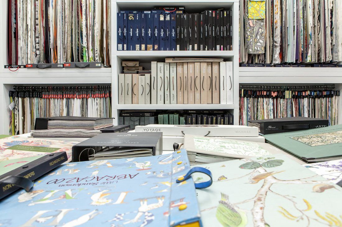 Текстильная группа в салоне «Ампир Декор» на Ленинградском шоссе