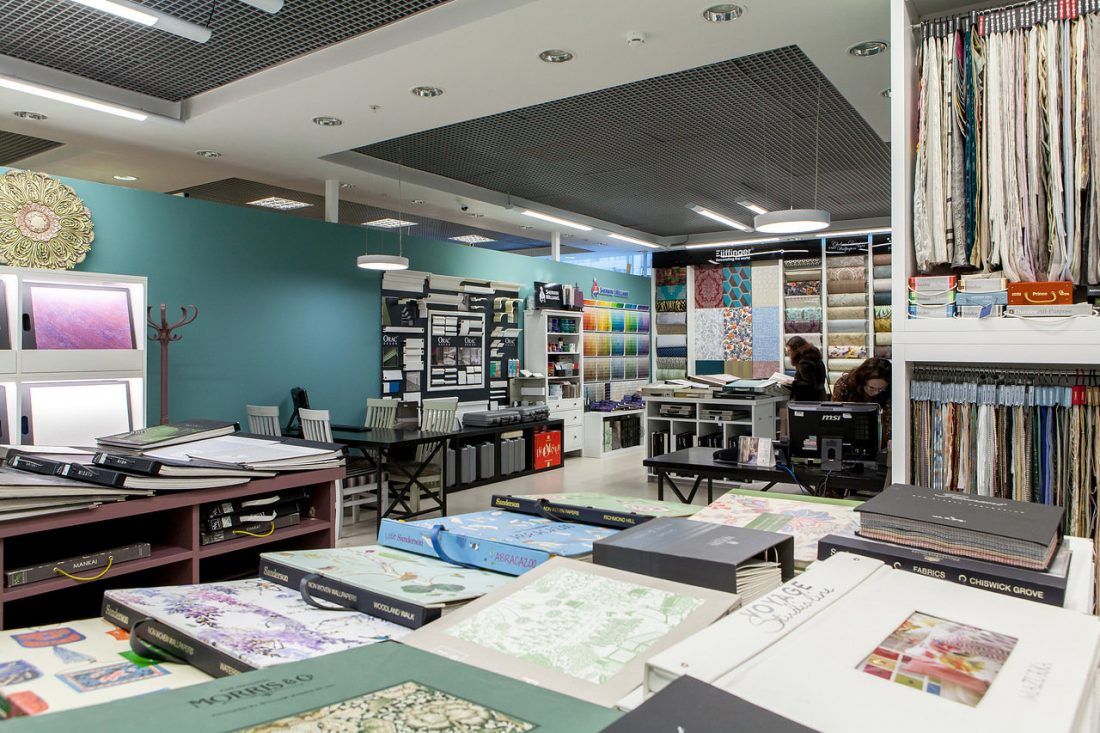 Обновленный салон «Ампир Декор» в ТЦ «Ленинградский»