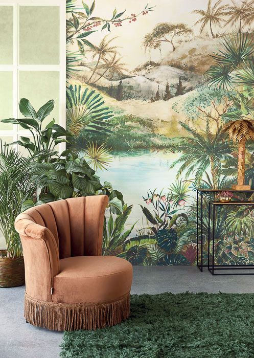 тропические мотивы в яркой цветовой палитре из коллекции Vivid