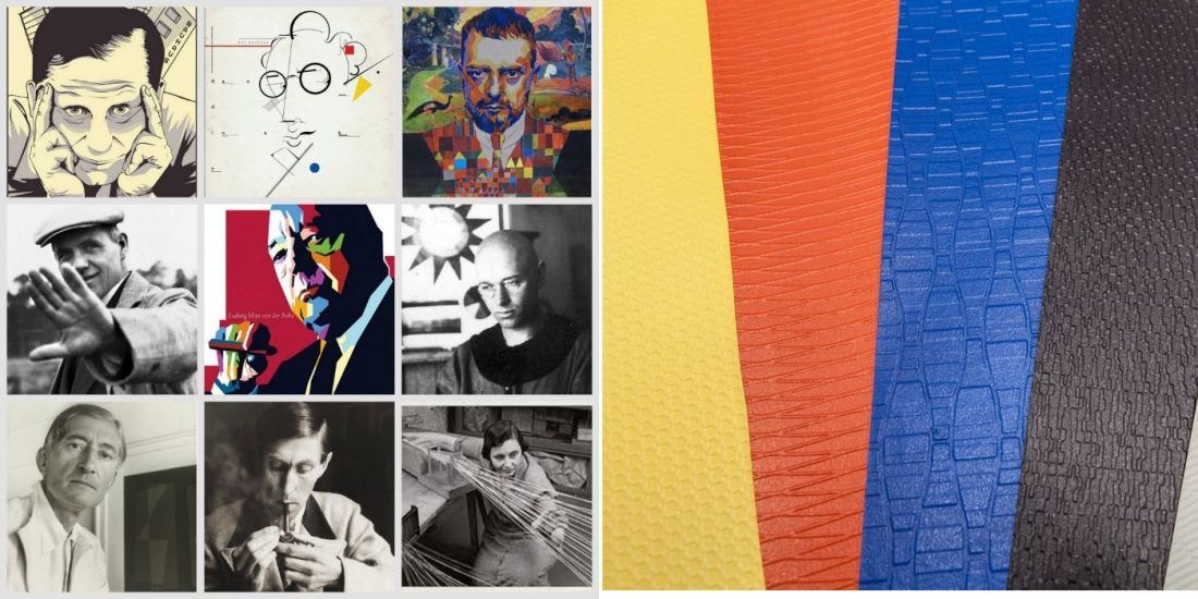 коллекция обоев под покраску Баухаус (Bauhaus) в Ампир Декор