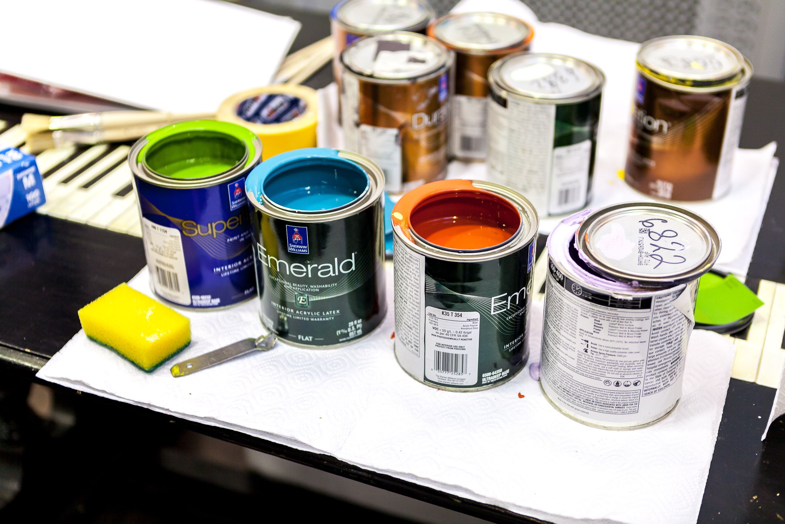 мастер-класс по живописи красками Sherwin-Williams в Центре Дизайна Мануфактура 5