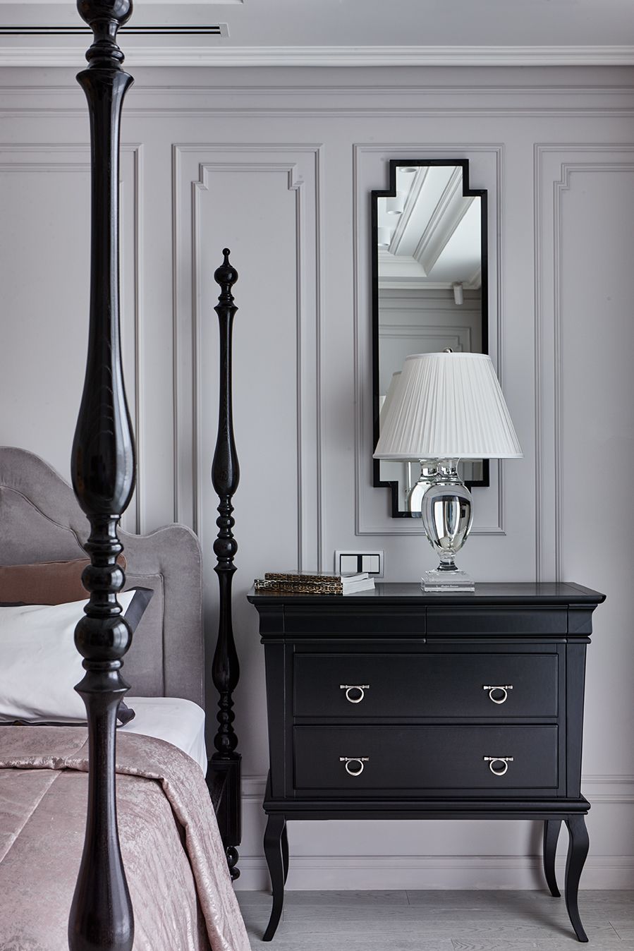 спальня в квартире жилого комплекса «Wine House», проект Mill Studio