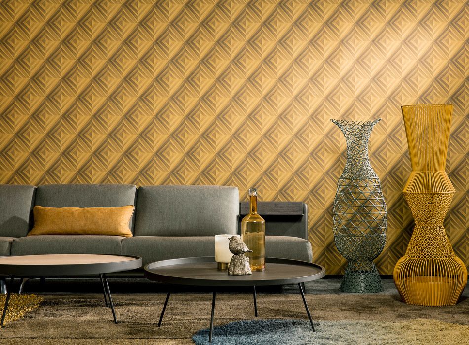 обои в стиле оригами, коллекция Paper Craft