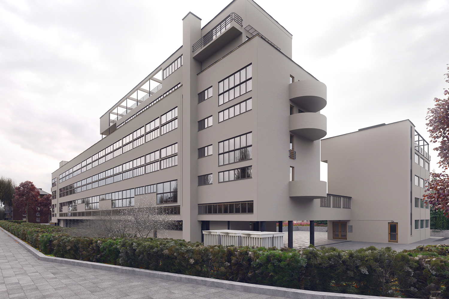 знаменитый дом Наркомфина в Москве 