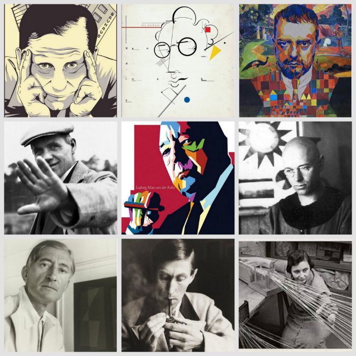 Мастера школы Баухаус (Bauhaus)