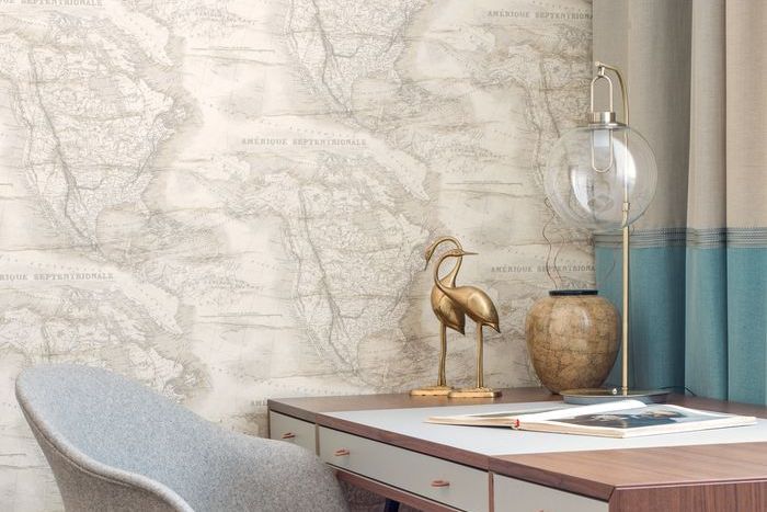 винтажный декор в интерьере, проект дизайнера Ольги Лапшовой