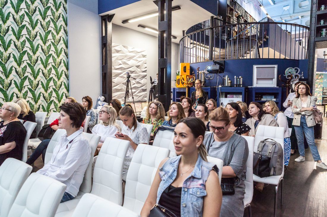 семинар дизайнера по текстилю Екатерины Егоровой в Центре Дизайна Мануфактура 5 Ампир Декор