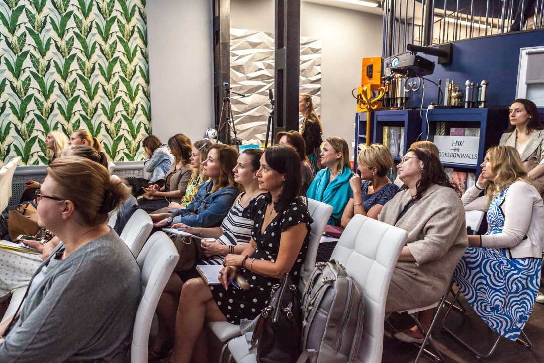 семинар дизайнера по текстилю Екатерины Егоровой в Центре Дизайна Мануфактура 5 Ампир Декор