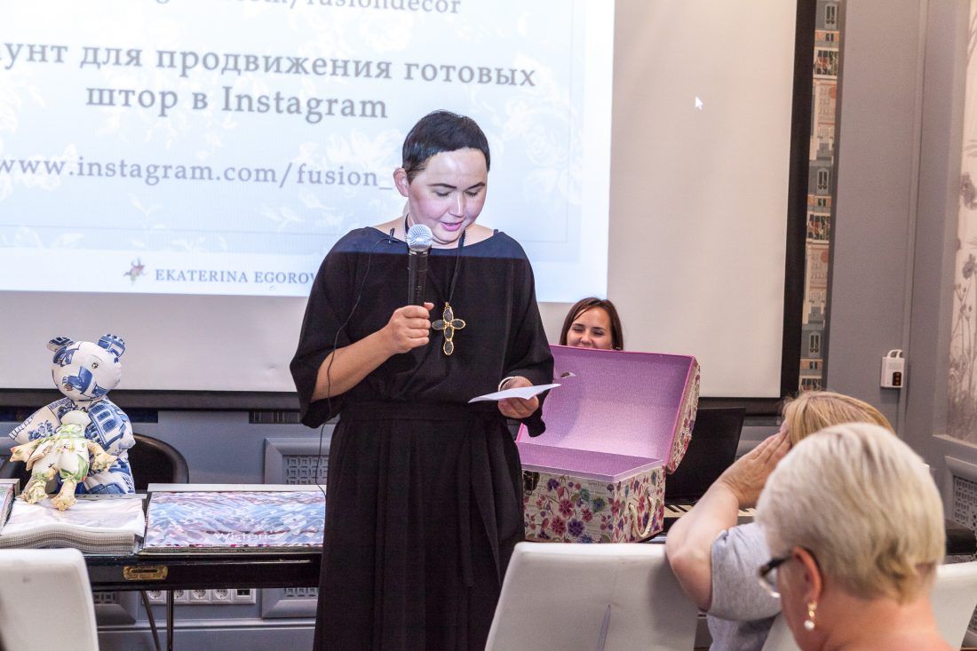 семинар дизайнера по текстилю Екатерины Егоровой в Центре Дизайна Мануфактура 5 Ампир Декор