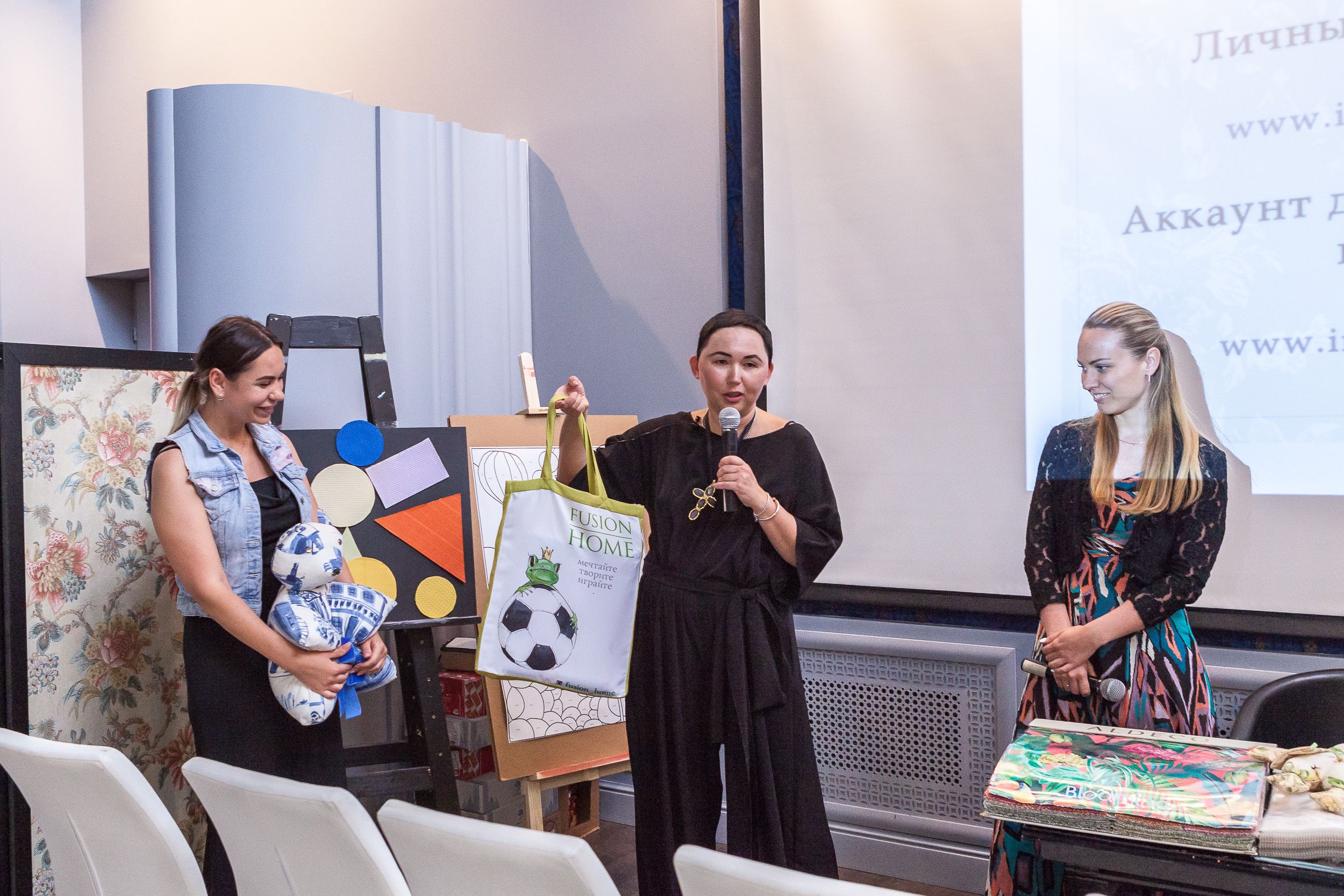 семинар дизайнера по текстилю Екатерины Егоровой в Центре Дизайна Мануфактура 5 Ампир Декор