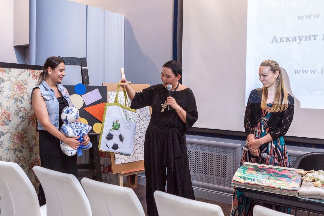 семинар дизайнера по текстилю Екатерины Егоровой в Центре Дизайна Мануфактура 5 Ампир Декор