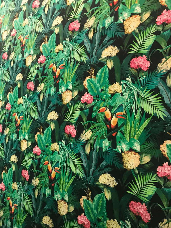 Тропическая коллекция тканей Blooming бренда Aldeco