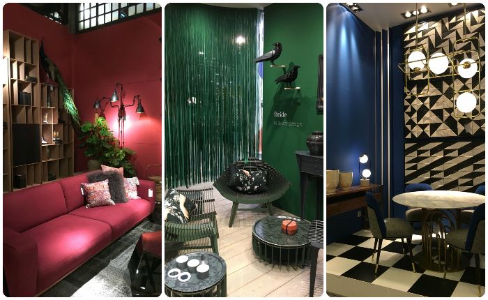 темные цвета в интерьере