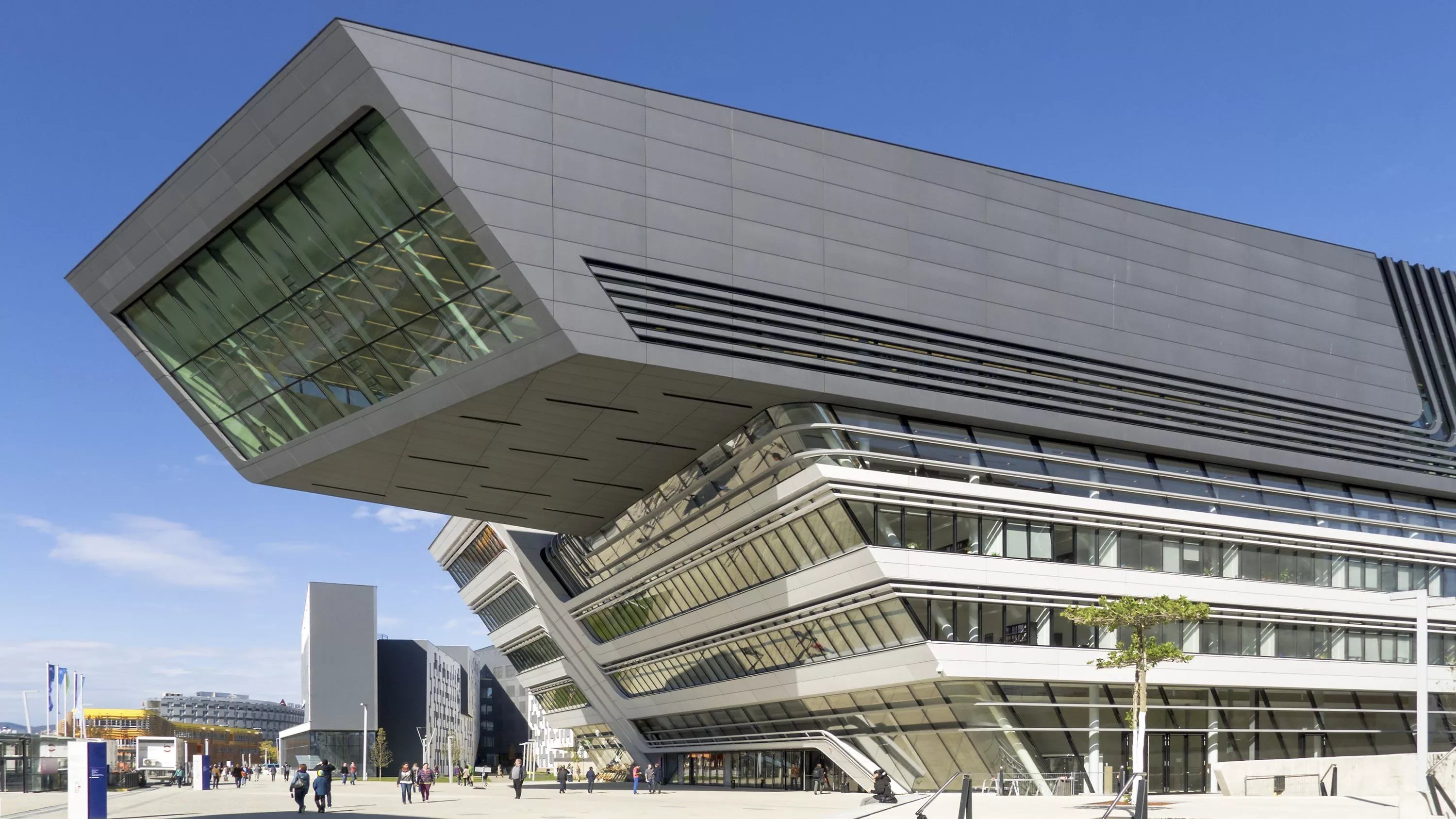 архитектура Заха Хадид Вена