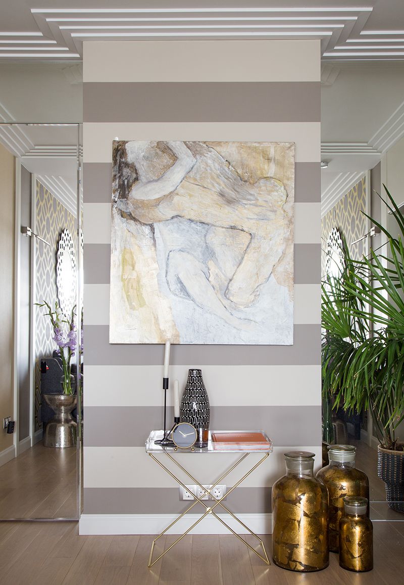 элементы оформления гостиной, дизайнер Мария Нечаева