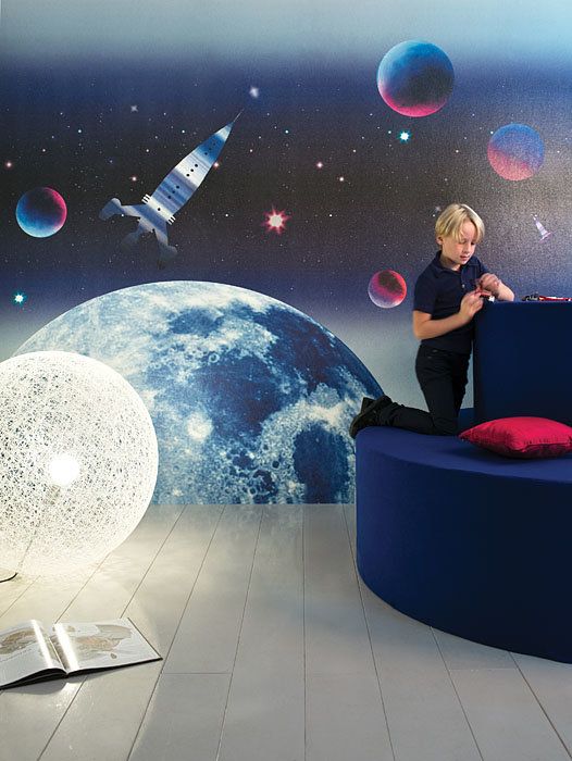 фотопанно с рисунками космоса, каталог Kidzzz от Khroma