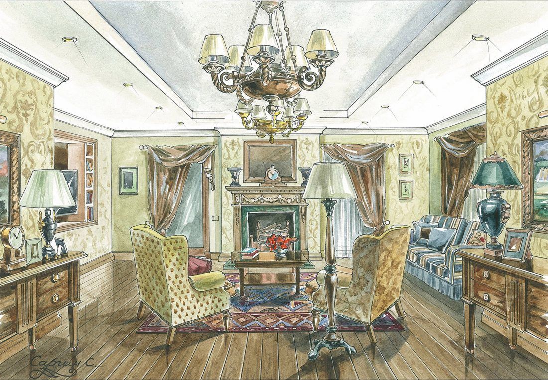 лекция Акварельный скетчинг Мануфактура 5