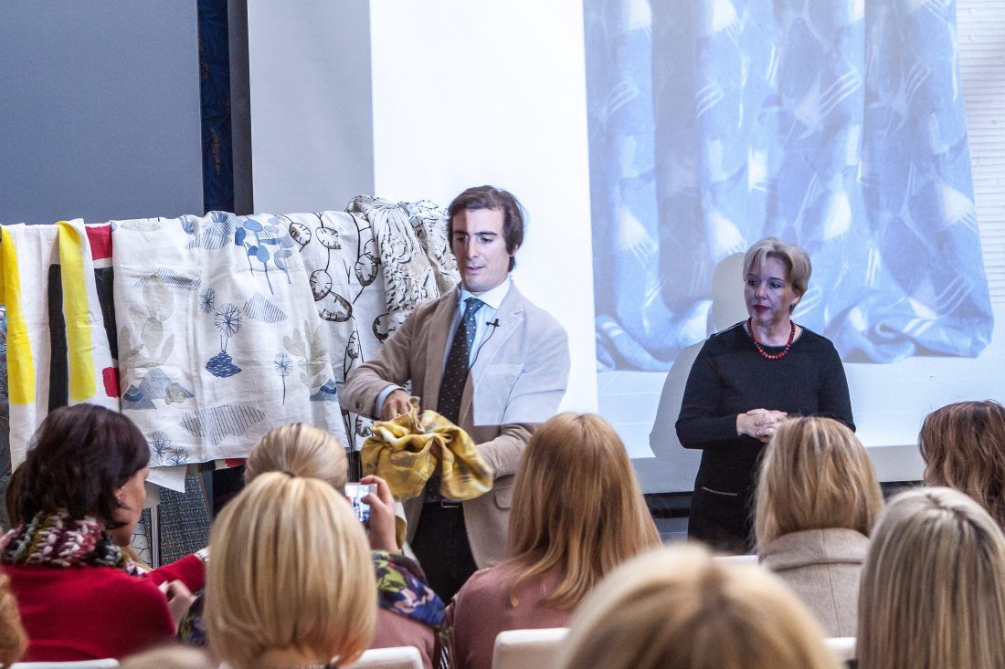 Презентация новинок Nobilis в Центре Дизайна Мануфактура 5 Ампир Декор