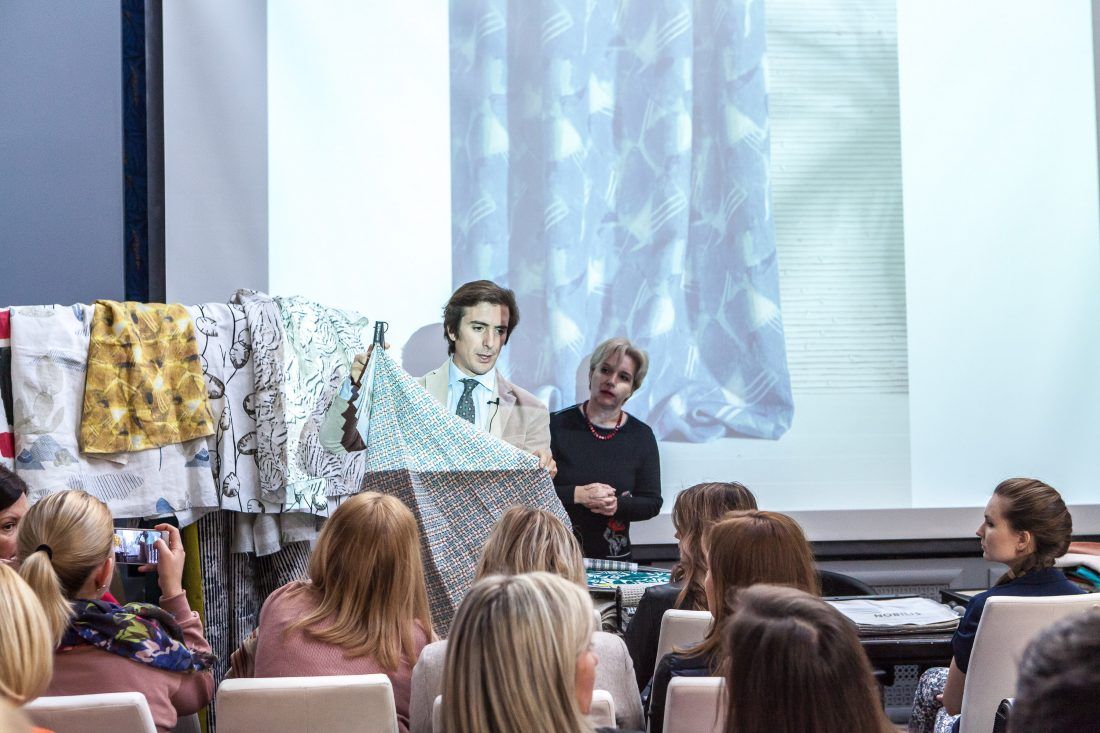 Презентация новинок Nobilis в Центре Дизайна Мануфактура 5 Ампир Декор