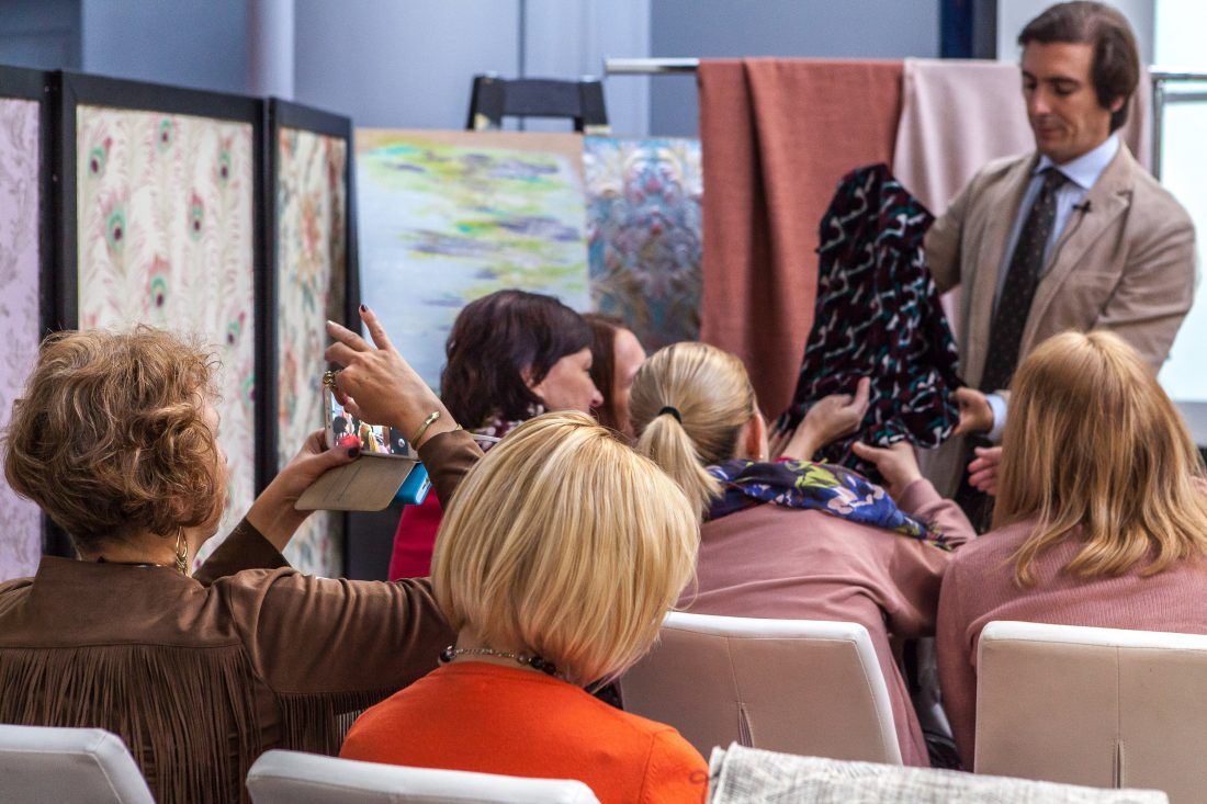 Презентация новинок Nobilis в Центре Дизайна Мануфактура 5 Ампир Декор