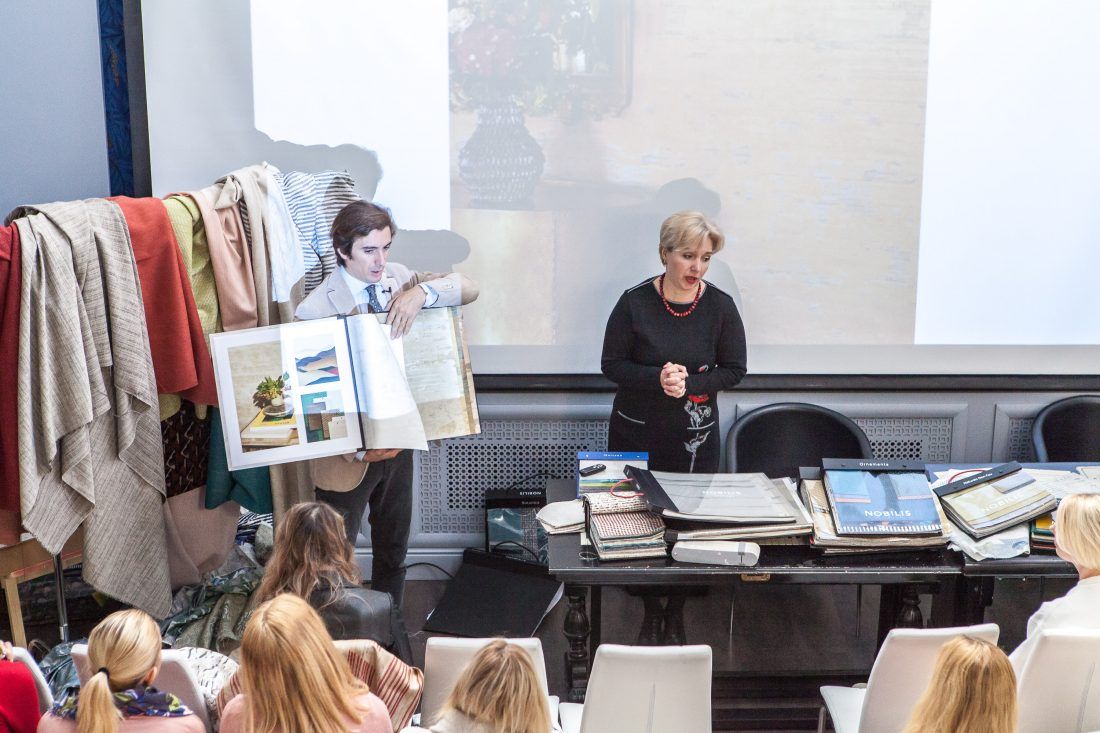 Презентация новинок Nobilis в Центре Дизайна Мануфактура 5 Ампир Декор