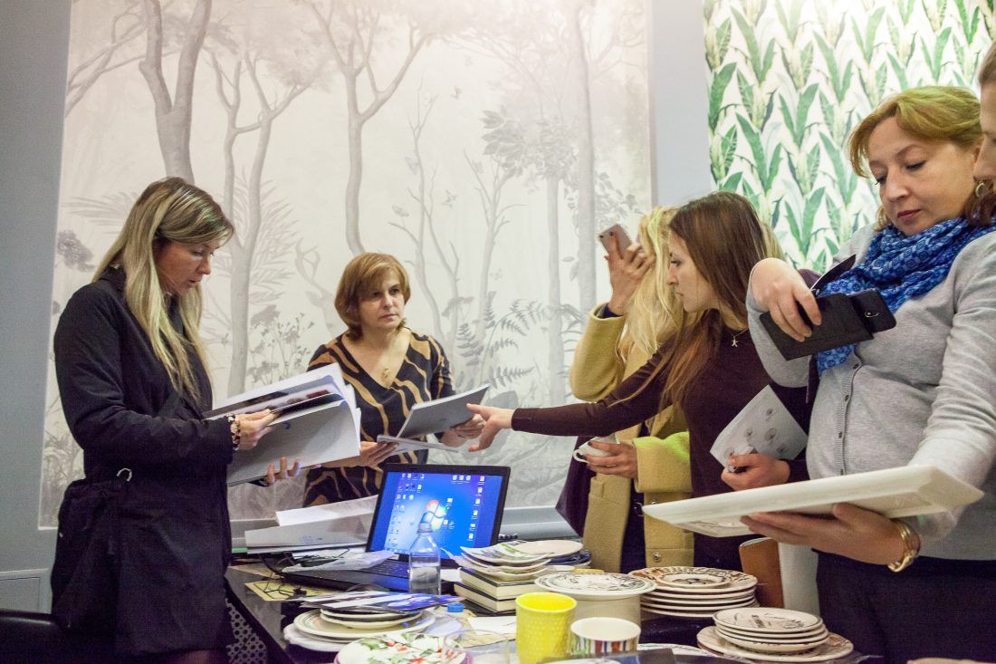 Лекция Алисы Мирошник в Центре Дизайна Мануфактура 5 Ампир Декор