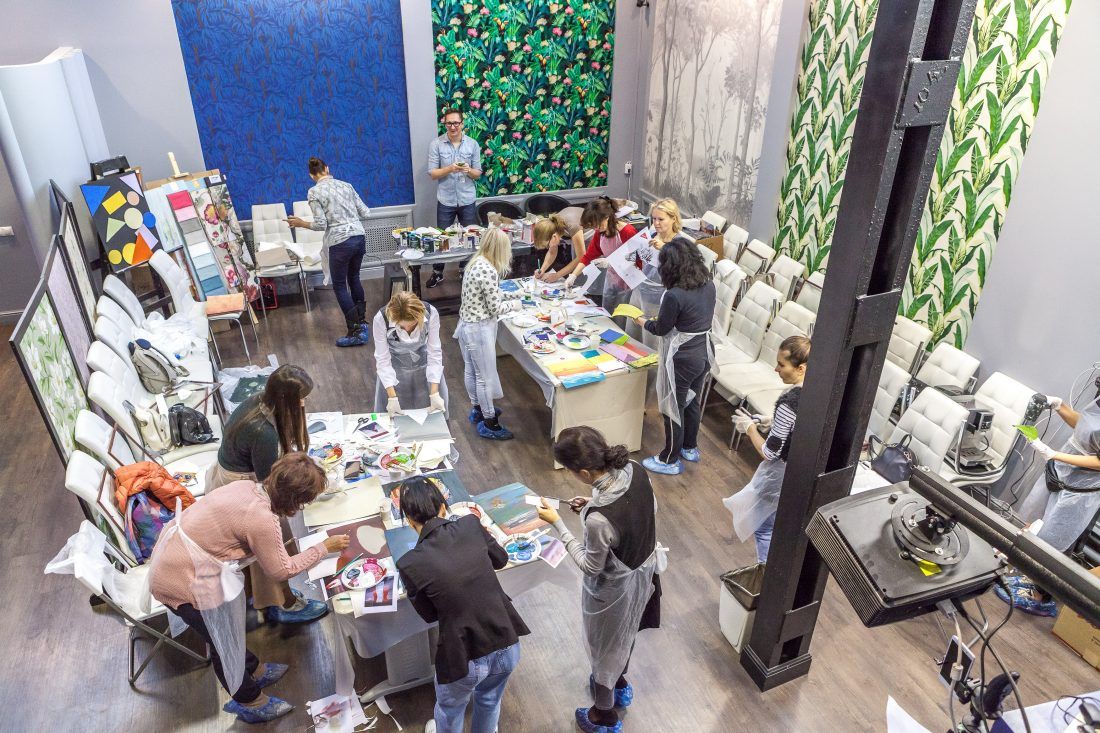 Мастер-класс Александра Мершиева 4 октября в Центре Дизайна Мануфактура 5 Ампир Декор