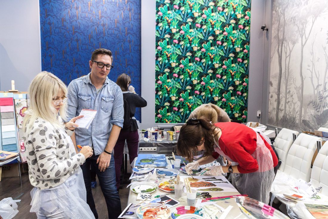 Мастер-класс Александра Мершиева 4 октября в Центре Дизайна Мануфактура 5 Ампир Декор