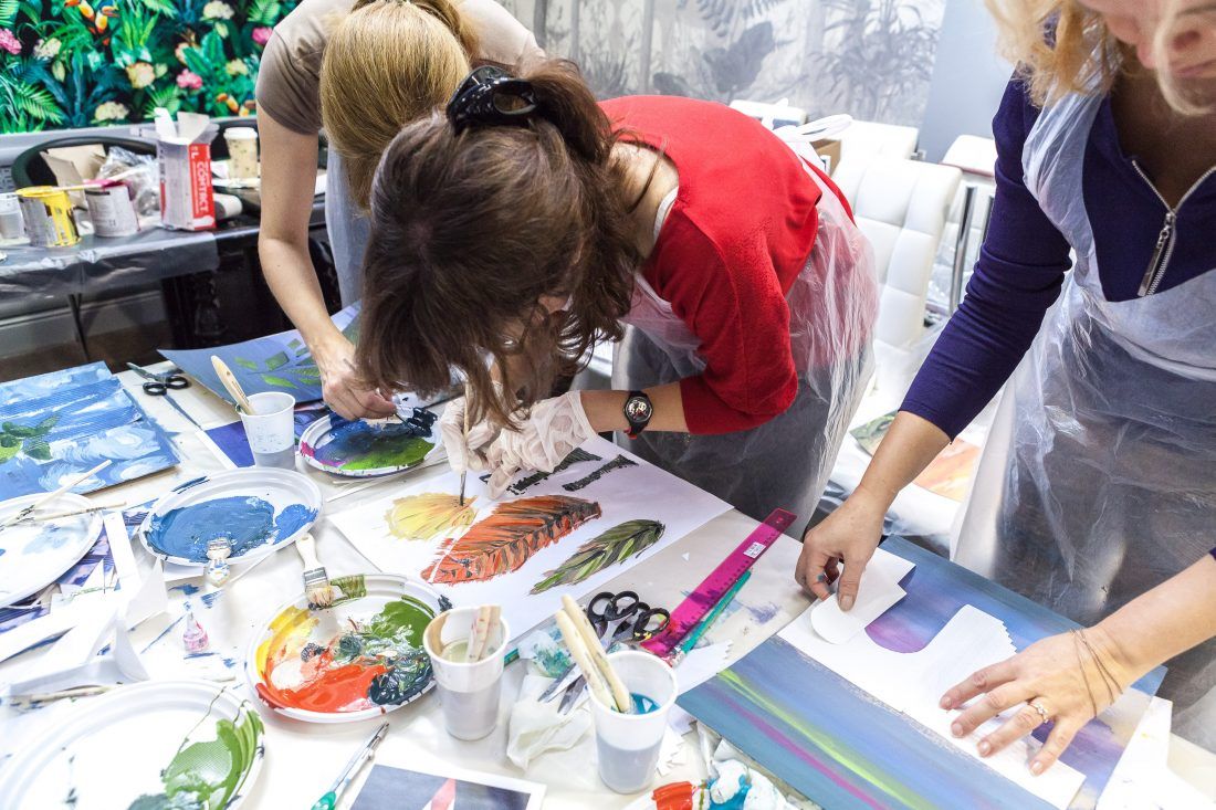 Мастер-класс Александра Мершиева 4 октября в Центре Дизайна Мануфактура 5 Ампир Декор