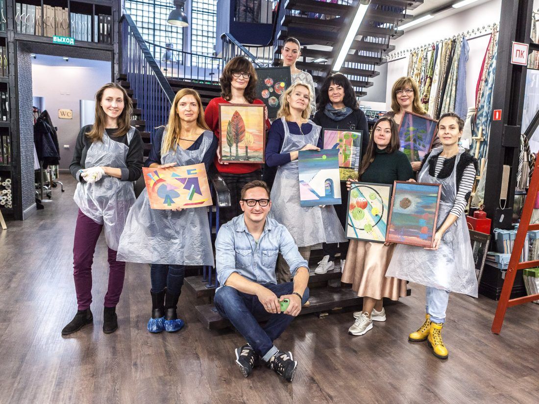 Мастер-класс Александра Мершиева 4 октября в Центре Дизайна Мануфактура 5 Ампир Декор