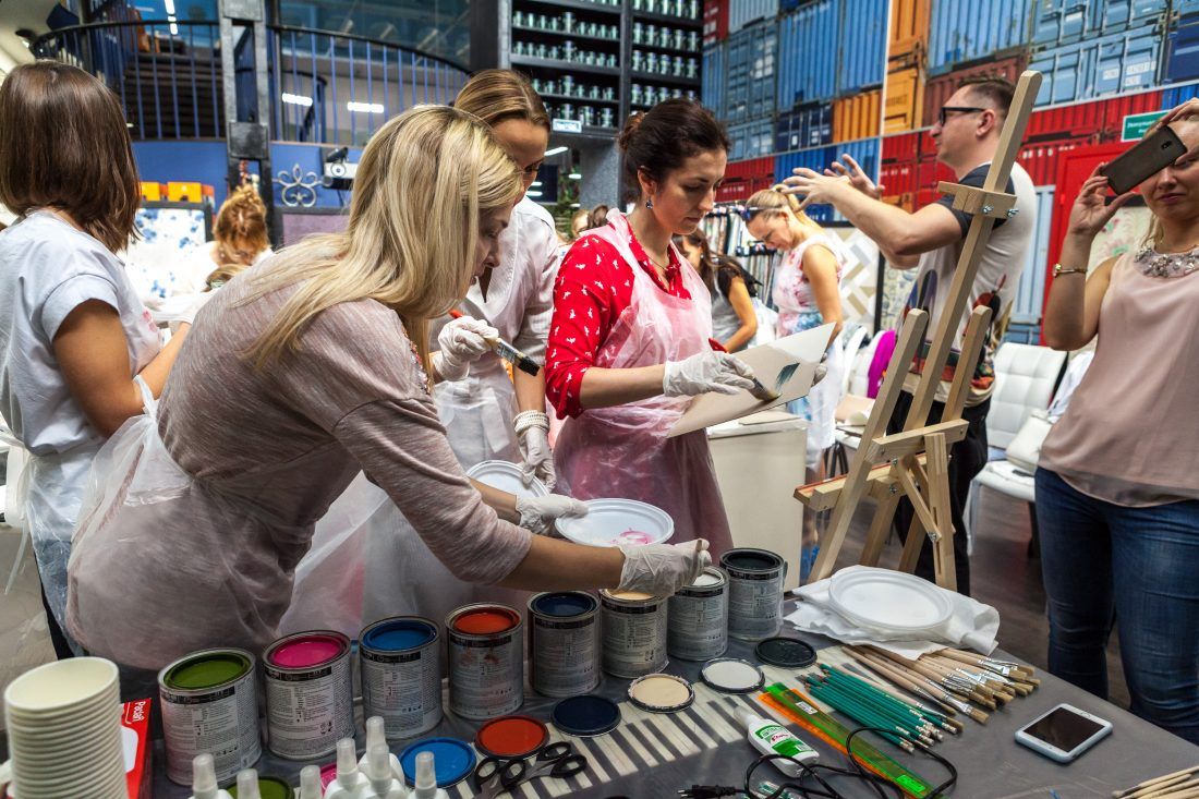 Мастер-класс Александра Мершиева 6 сентября в Центре Дизайна Мануфактура 5 Ампир Декор