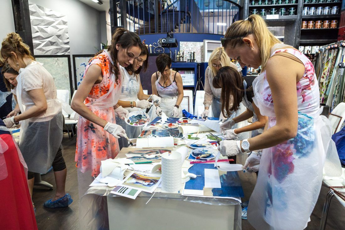 Мастер-класс Александра Мершиева 6 сентября в Центре Дизайна Мануфактура 5 Ампир Декор