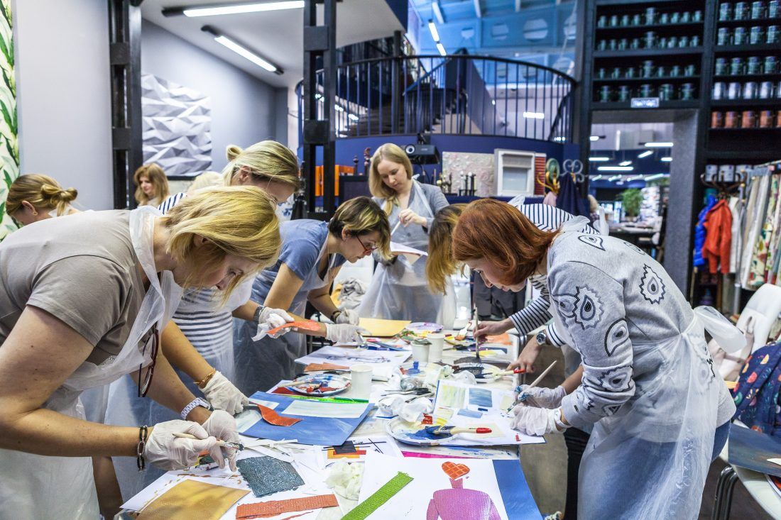 Мастер-класс Александра Мершиева 11 сентября в Центре Дизайна Мануфактура 5 Ампир Декор