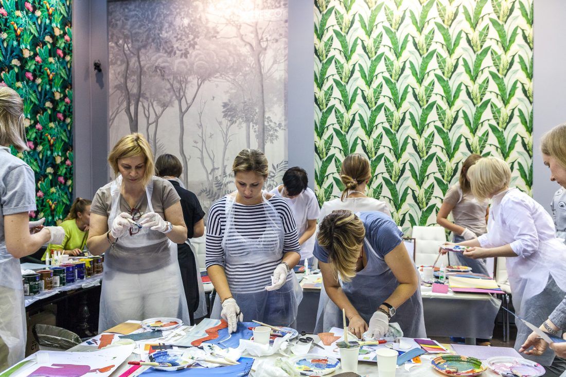 Мастер-класс Александра Мершиева 11 сентября в Центре Дизайна Мануфактура 5 Ампир Декор