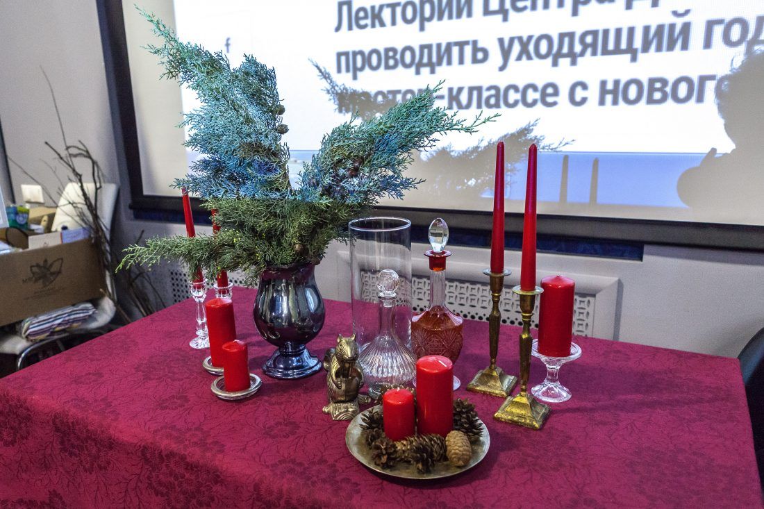 Мастер-класс по созданию новогодних украшений в Центре Дизайна Мануфактура 5 Ампир Декор