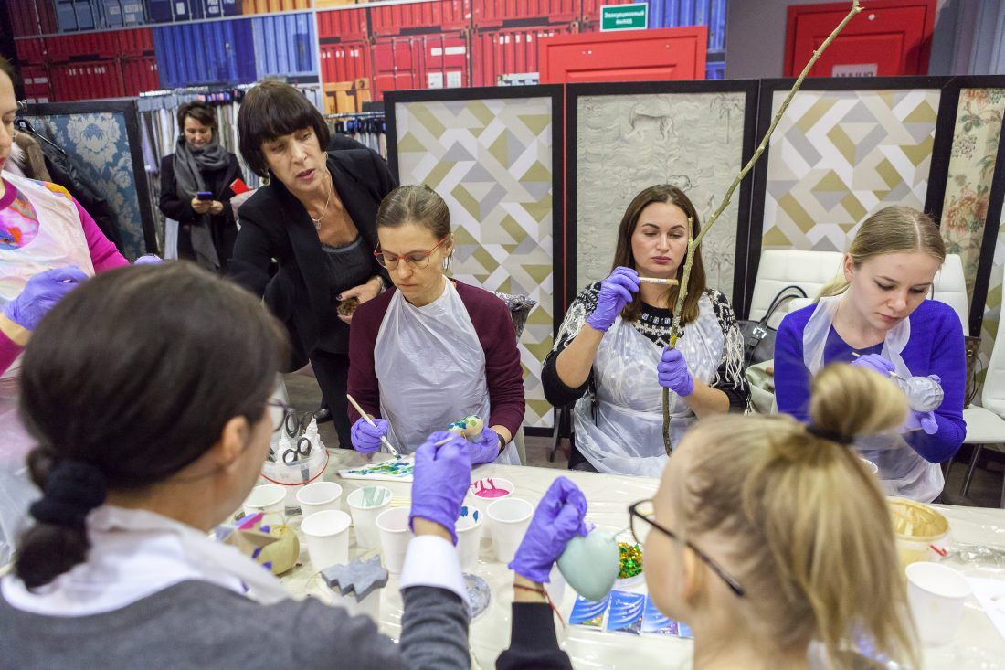 Мастер-класс по созданию новогодних украшений в Центре Дизайна Мануфактура 5 Ампир Декор