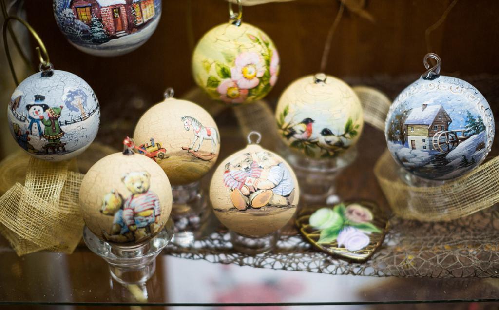 мастер-класс по елочным игрушкам