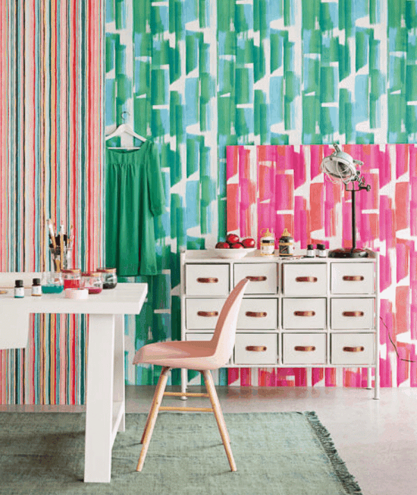 Мануфактура 5 Ампир Декор обои Stripes+ Eijffinger