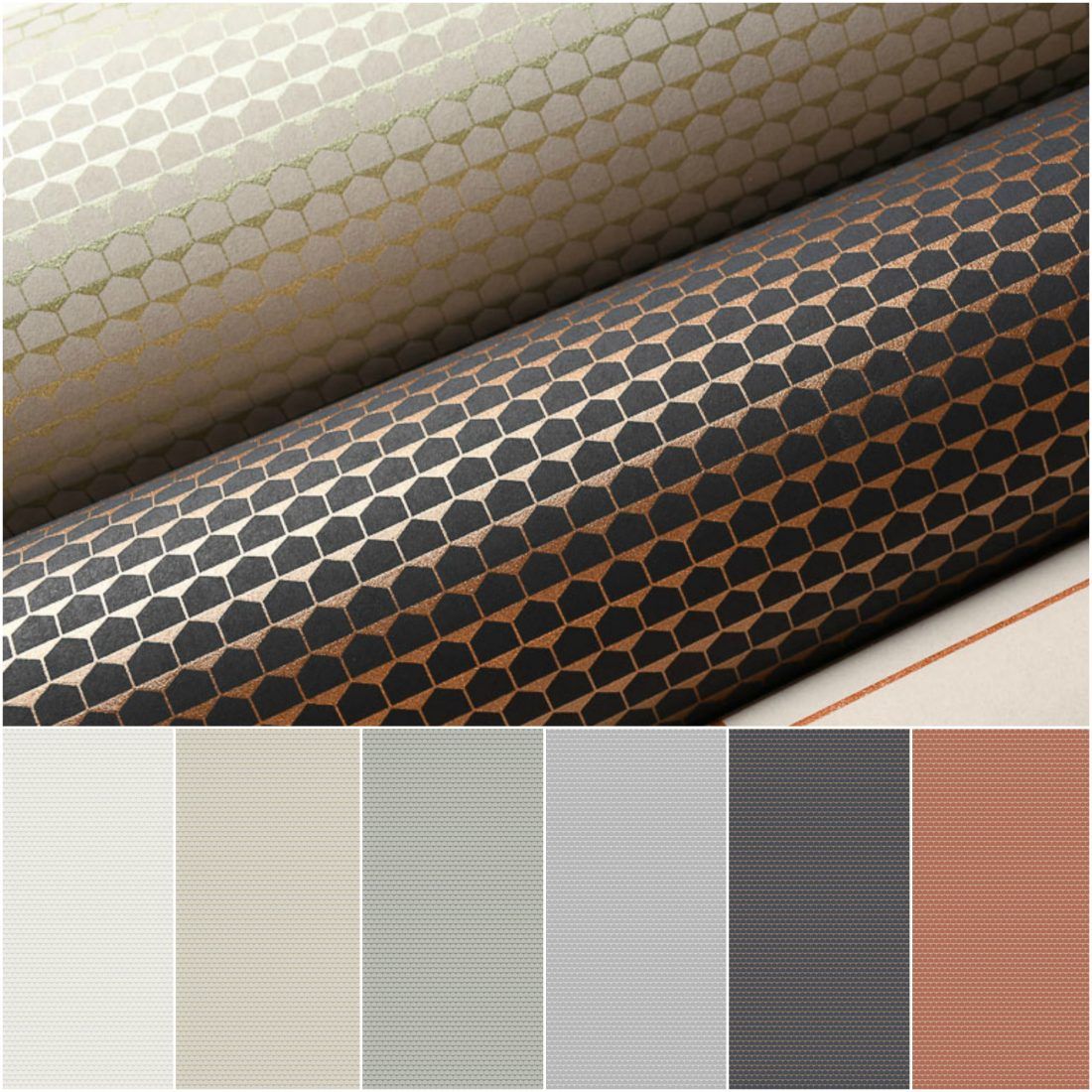 Ампир Декор флизелиновые обои Tinted Tiles от Hookedonwalls